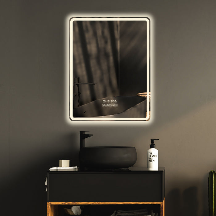 lyra smart led mirror natural light