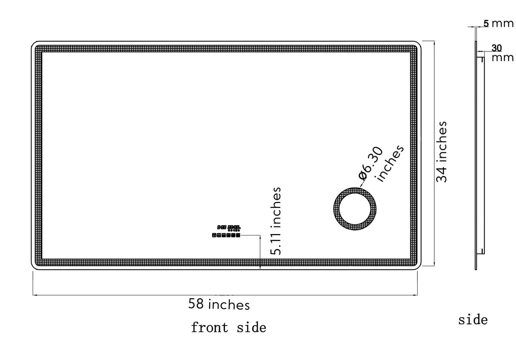 Evoke Smart LED Mirror