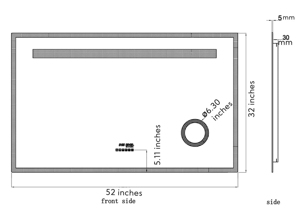 Everest Smart LED Mirror