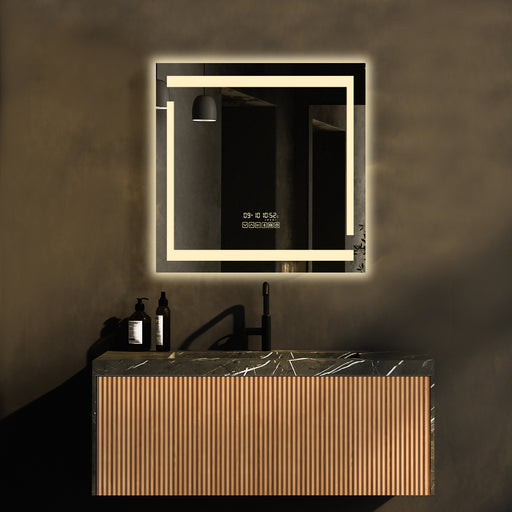 Alvaro smart led mirror warm light