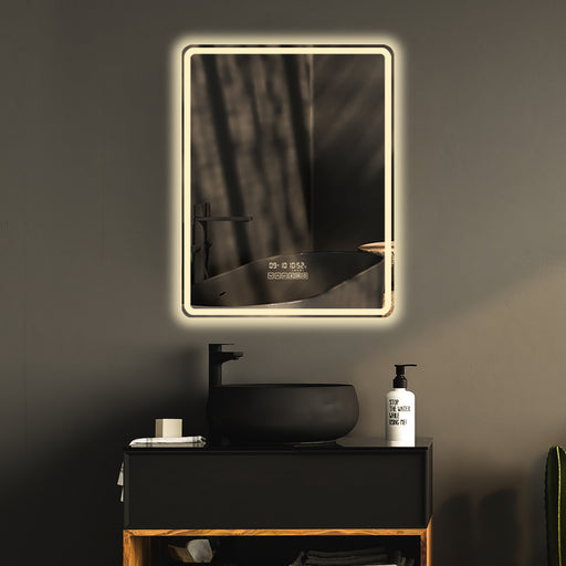 lyra smart led mirror warm light