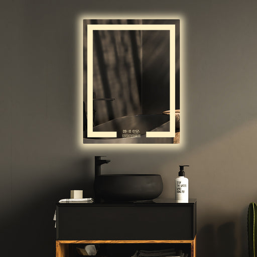 Ventura small led mirror warm